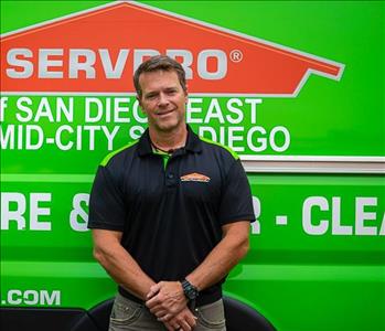 Michael Jolley, team member at SERVPRO of Mid-City San Diego