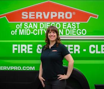 Anna Dubnow, team member at SERVPRO of Mid-City San Diego