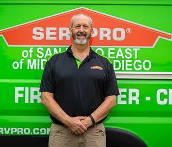 Denis Songer, team member at SERVPRO of Mid-City San Diego