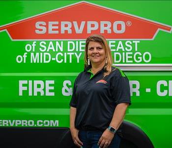 Bernadette Haugum, team member at SERVPRO of Mid-City San Diego