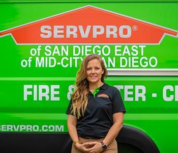 Jamie Conner, team member at SERVPRO of Mid-City San Diego